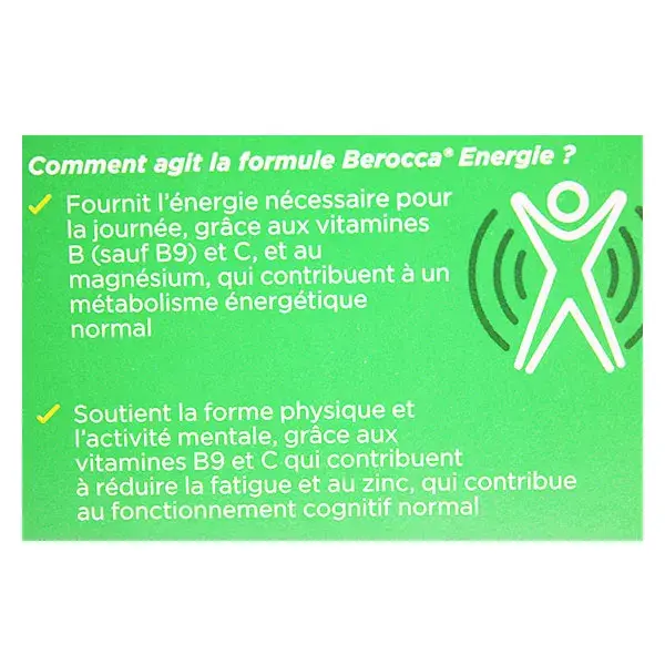 Berocca Energy Laranja Vitamina B e Vitamina C Magnésio Zinco 45 comprimidos efervescentes