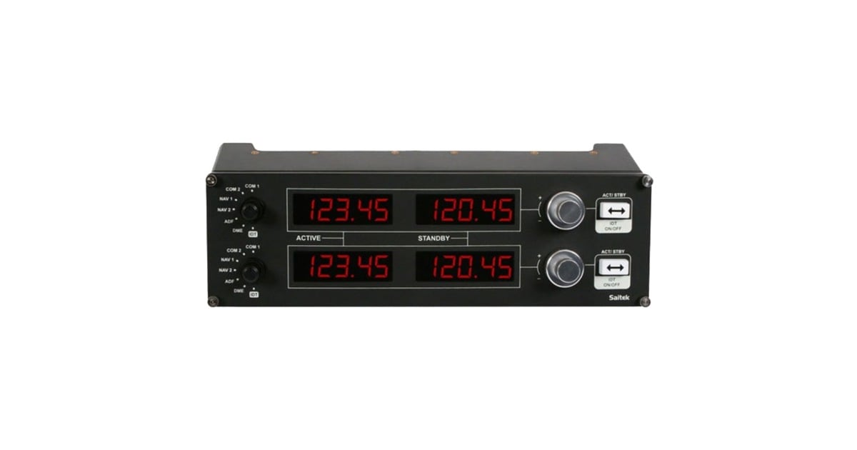 Logitech GSaitek Pro Flight Radio Panel instrumentenpaneel  (PC)