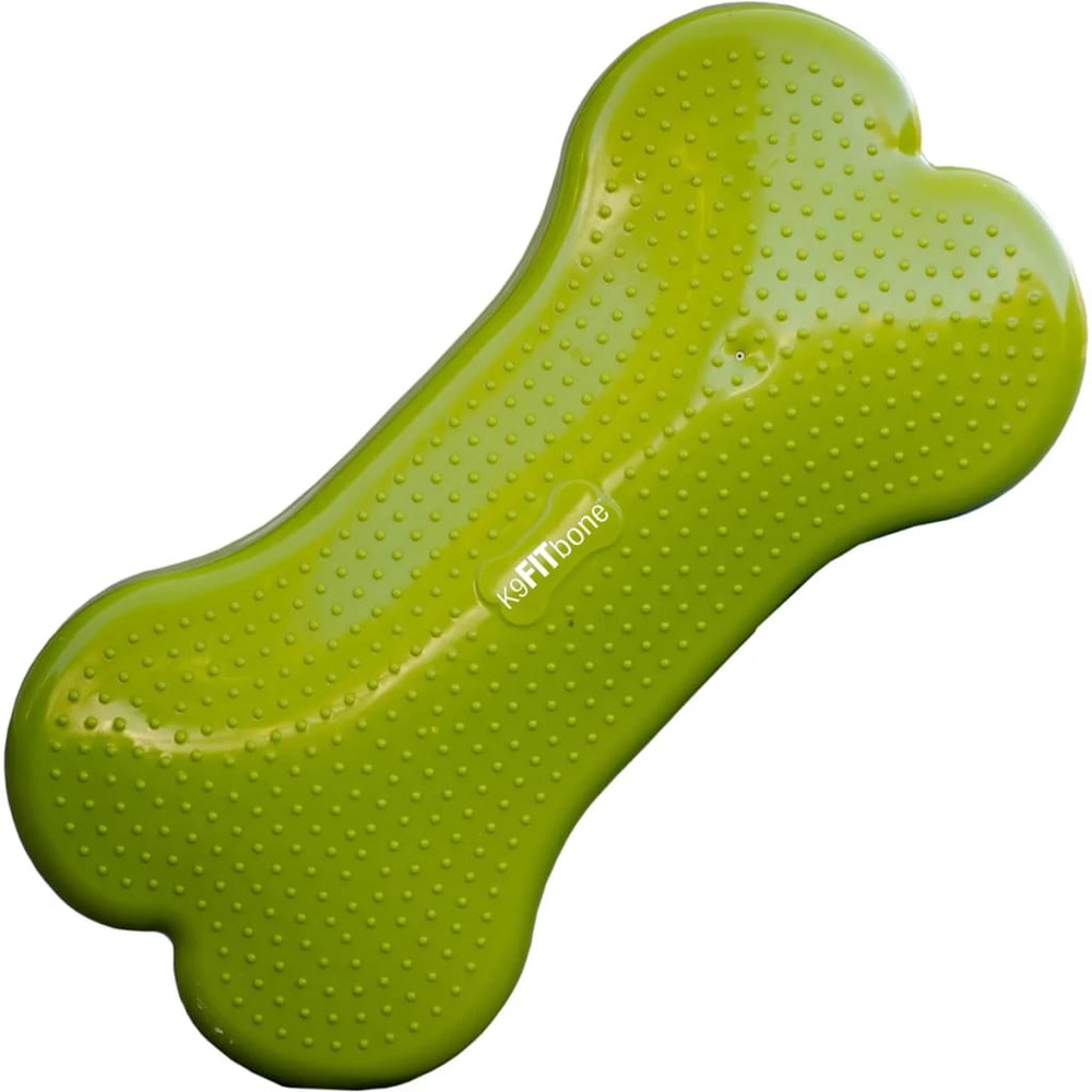 Plate-forme d'équilibre pour animaux k9fitbone pvc vert