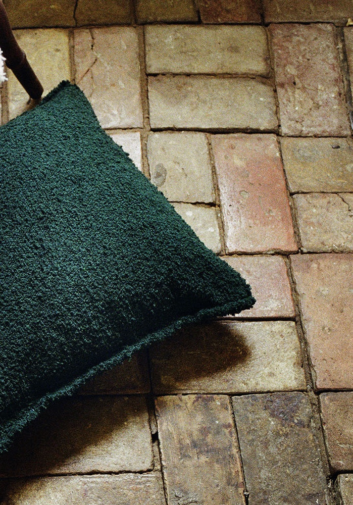 Journey Living Zierkissen Westleton Dark Green