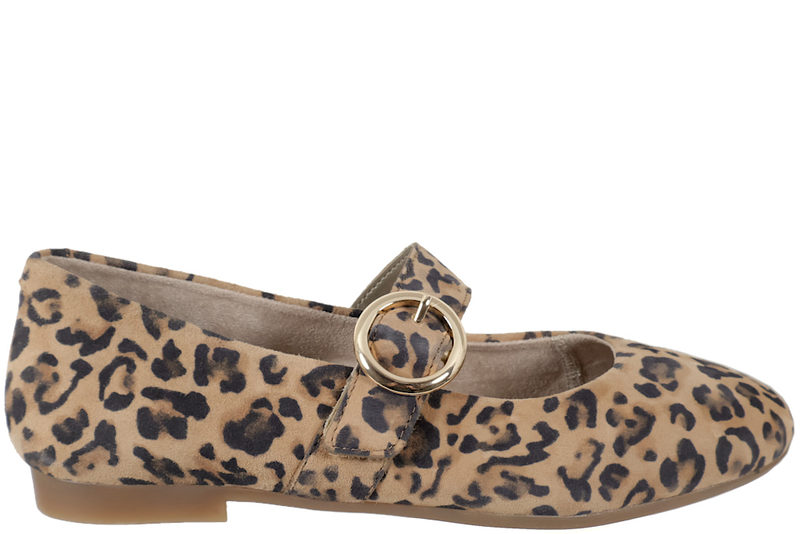 REMONTE BALLERINA I LEOPARD NUBUCK