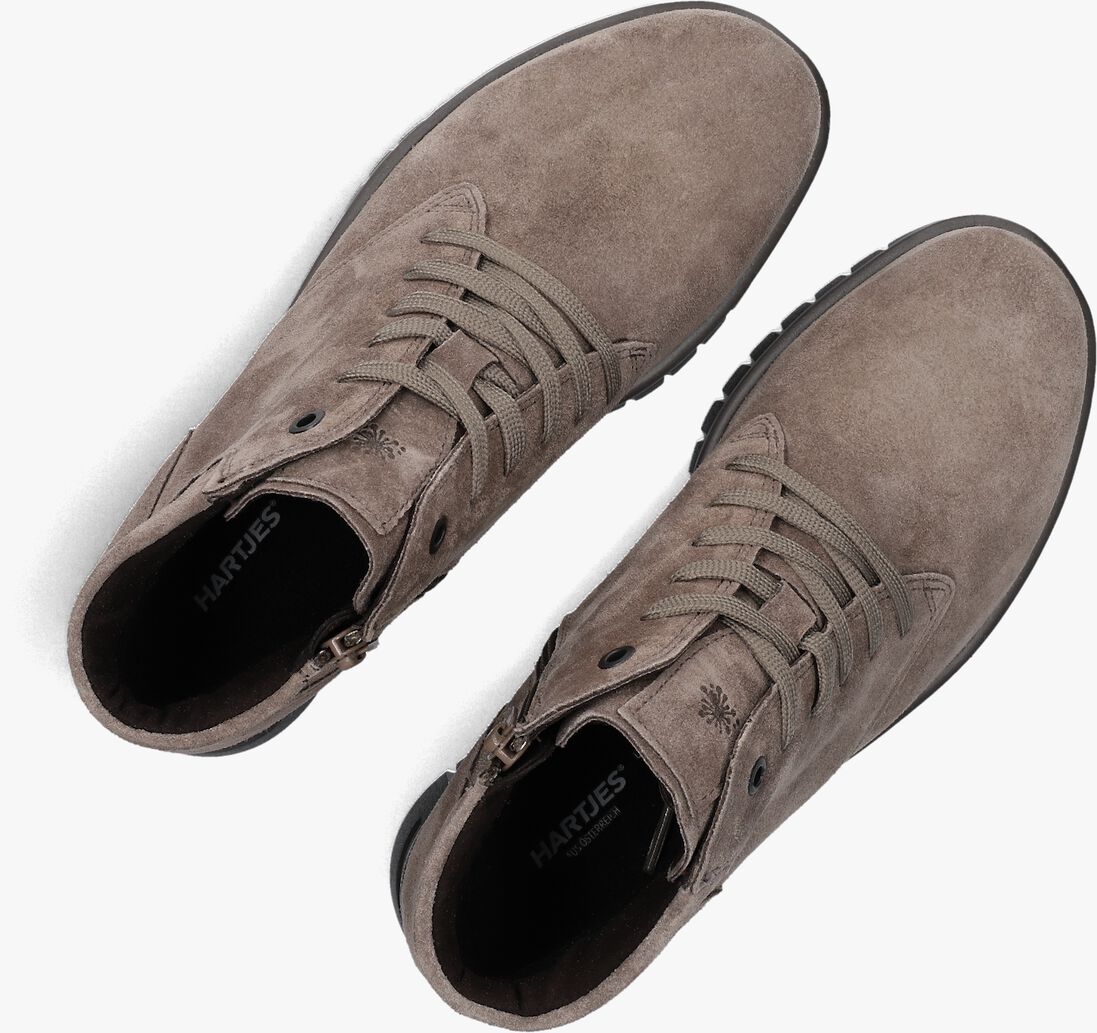 taupe hartjes veterboots sue h veterbooty