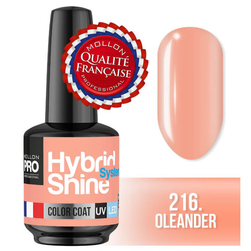 Mini Vernis Semi-Permanent Hybrid Shine Mollon Pro 8ml
