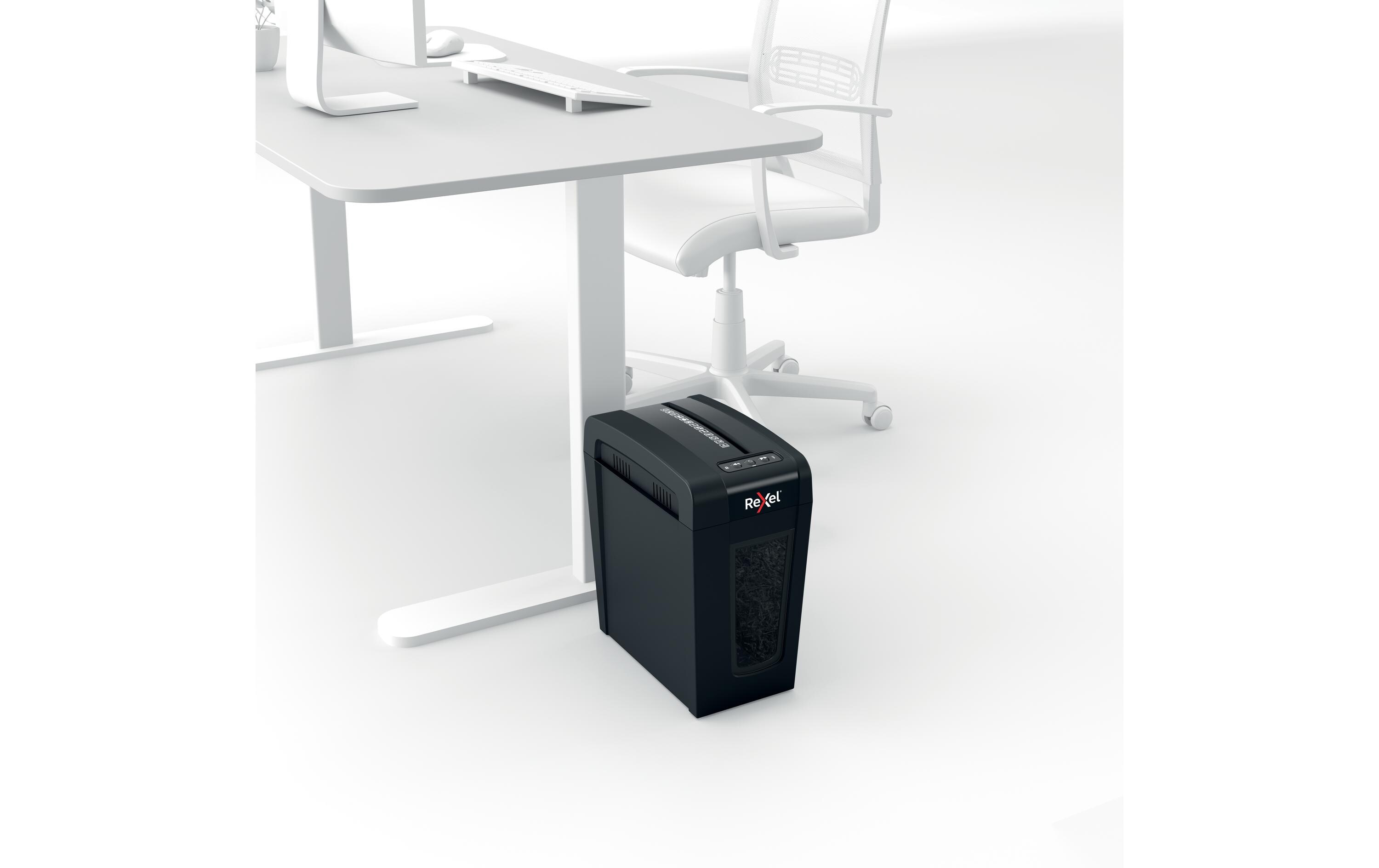Aktenvernichter Rexel Secure X8-SL P-4, 8 Seiten<br>Manueller Schredder für die sichere Vernichtung vertraulicher Unterlagen