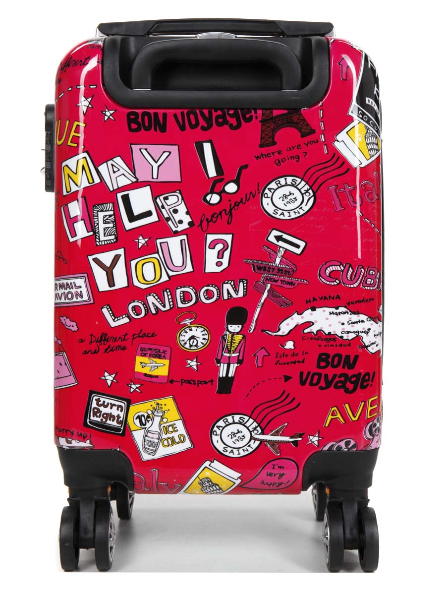 Ensemble 4 valises Madisson Bon Voyage et vanity