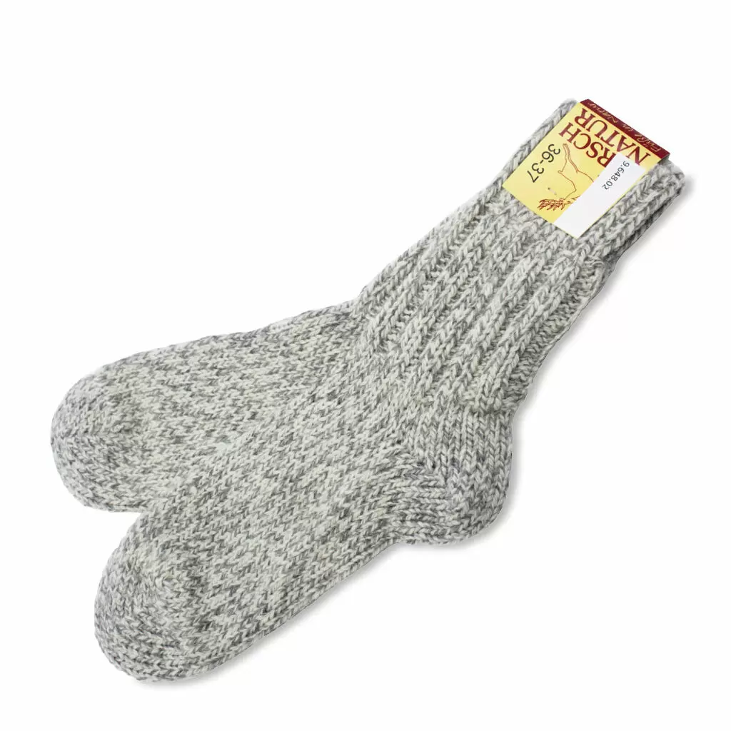 Zubehör - Socken Wollsocken grau