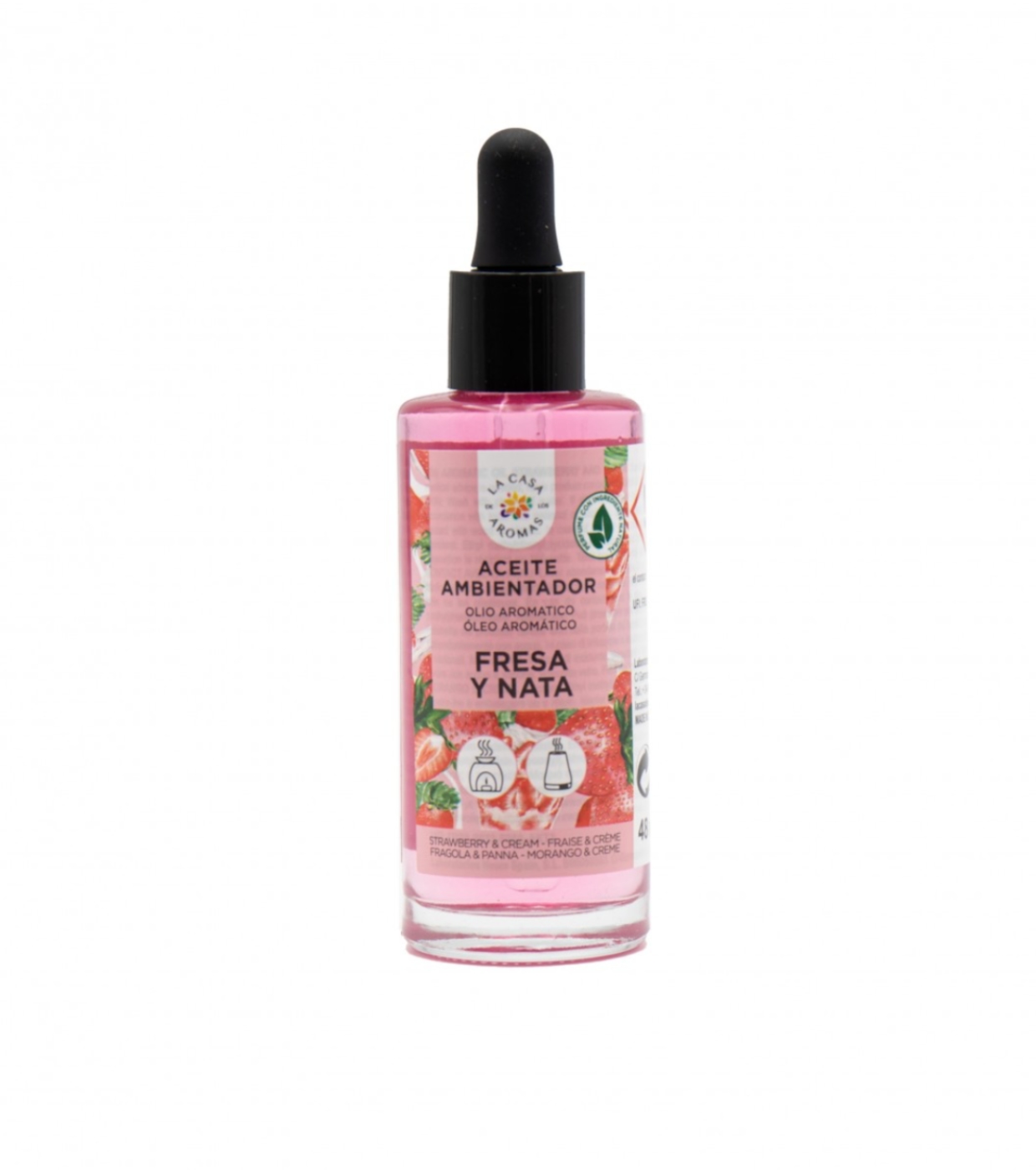 La Casa de los Aromas - Óleo essencial de ambientador - Morango e Creme