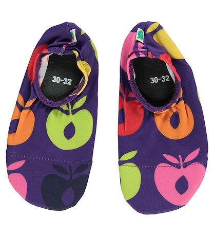 Sm?folk Bådesko - UV50+ - Purple Heart m. Retro ?bler