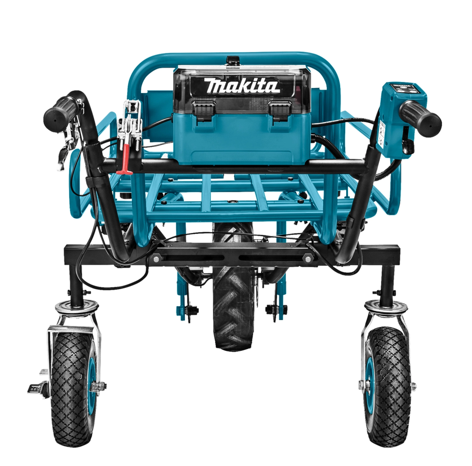 Makita DCU180ZX1 18V Li-Ion accu Kruiwagen met rek zonder tilbelasting - 130kg