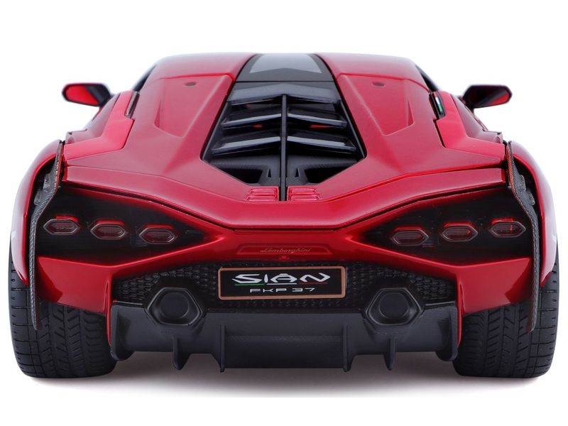 BBurago Lamborghini Sian FKP 37 Rot 1:18 Sammlermodell im Massstab 1:18