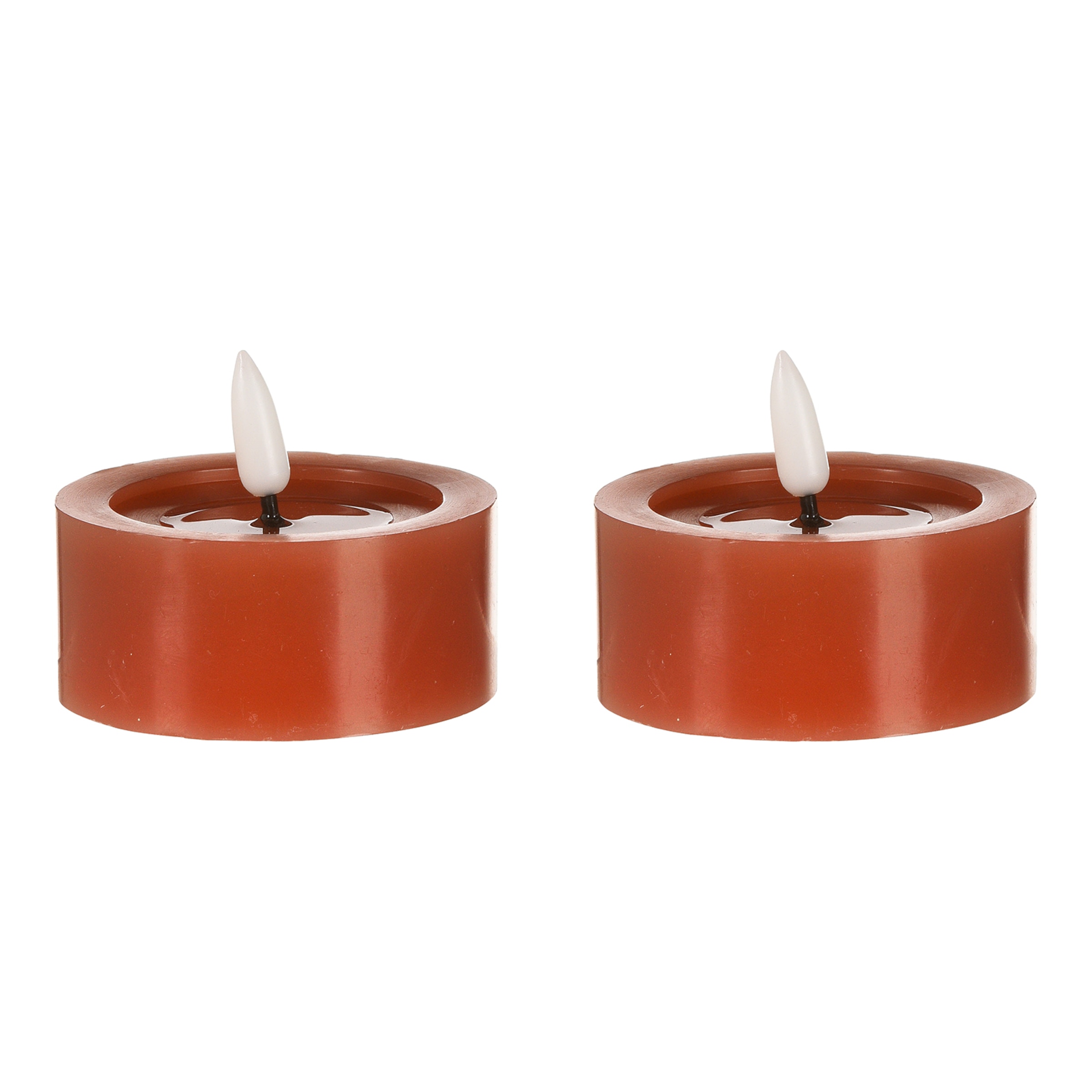 braun, ⌀ 7 x H 3 cm, 2 Stück