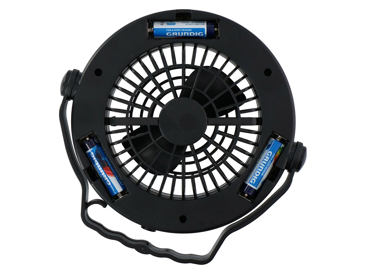 Grundig 2 in 1 camping lamp en ventilator
