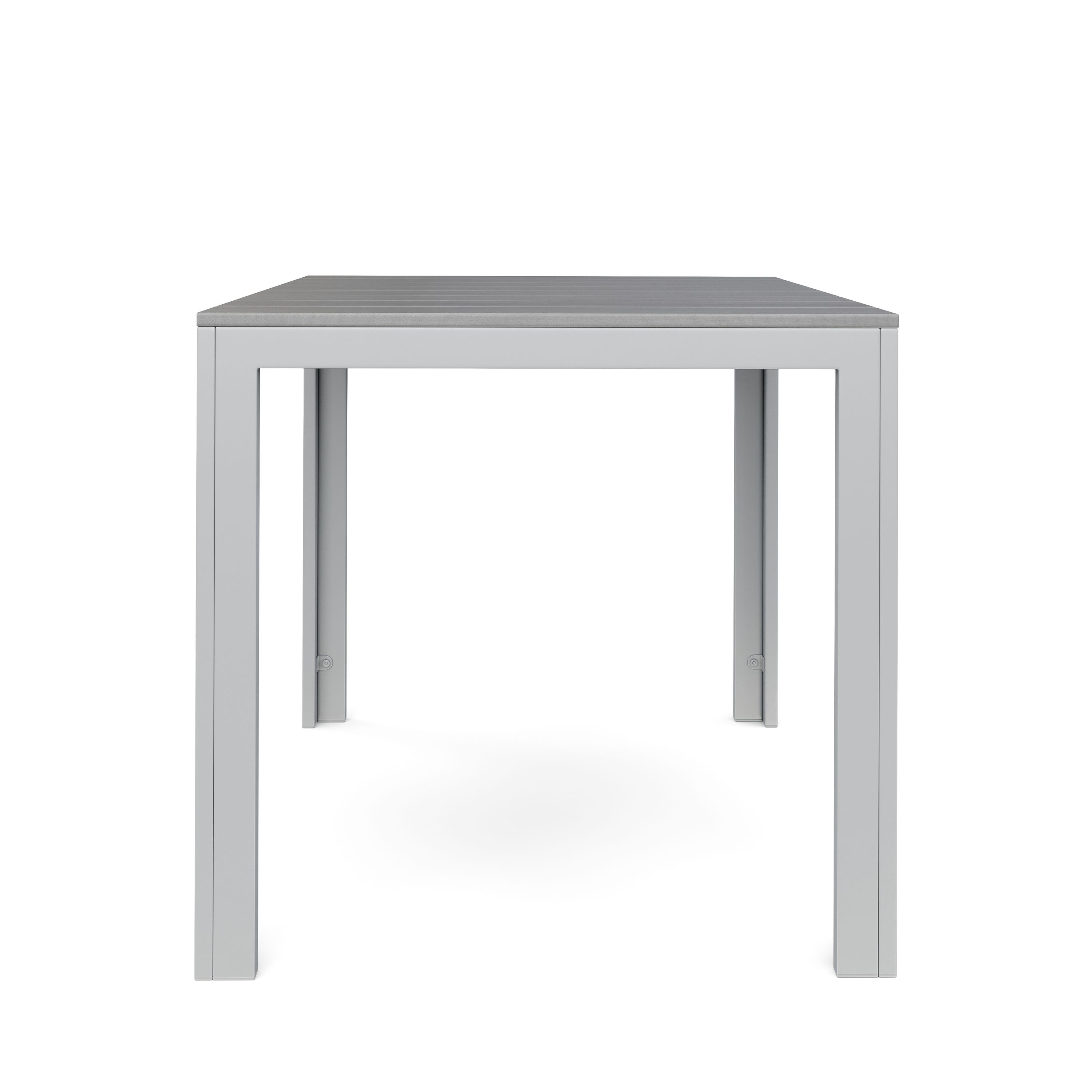 Gartentisch NELI 80 x 80 cm grau