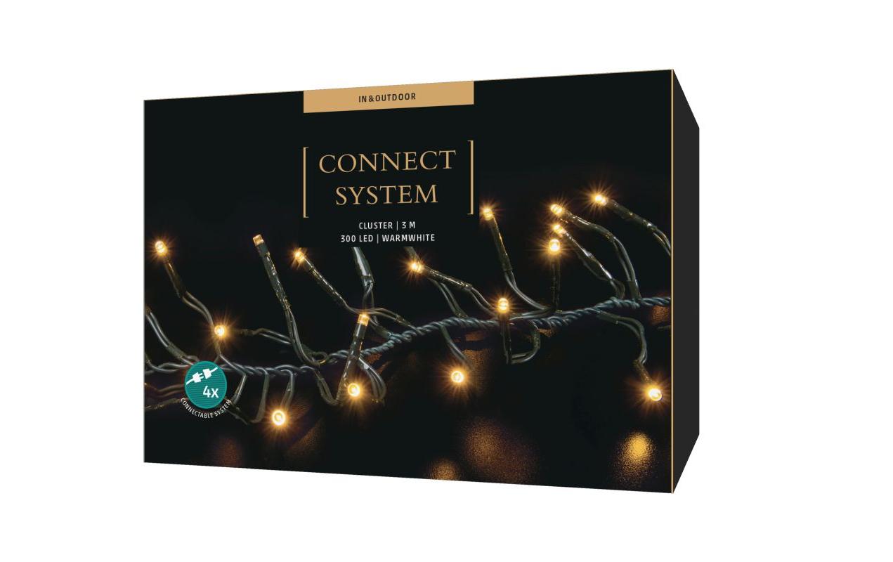 Lichterkette Starterkit-System Connect 300 LED, 3 mLichterkette für den Aussenbereich mit 300 LEDs