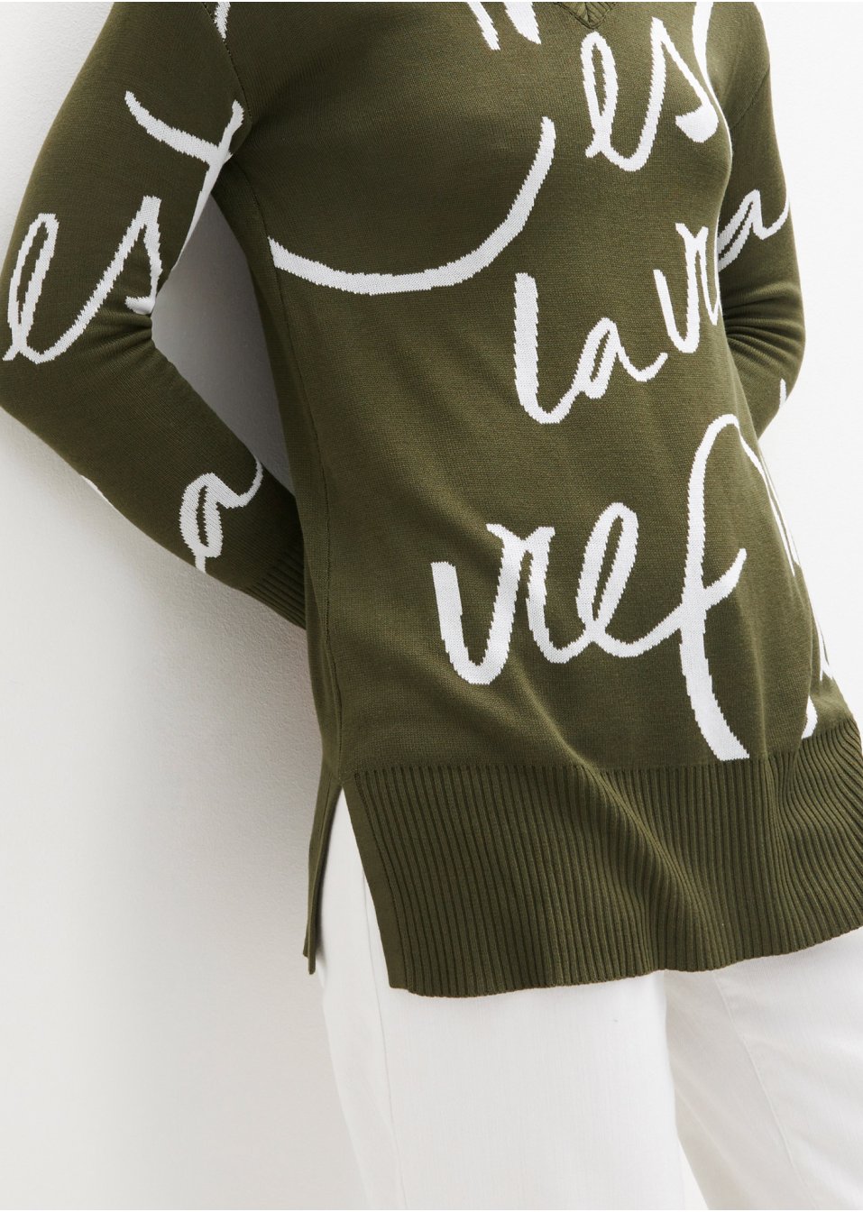 Pull avec inscription