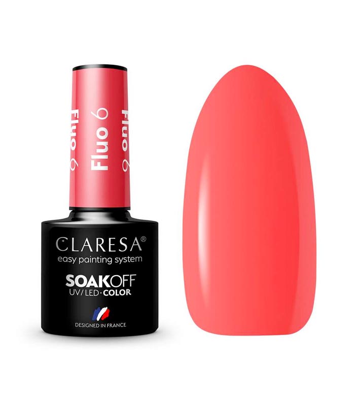 Claresa - *Fluo* - Esmalte semipermanente Soak off - 06