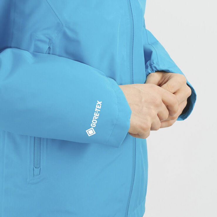 Salomon Outline Gore Tex 2. 5l Skaljakke Blå