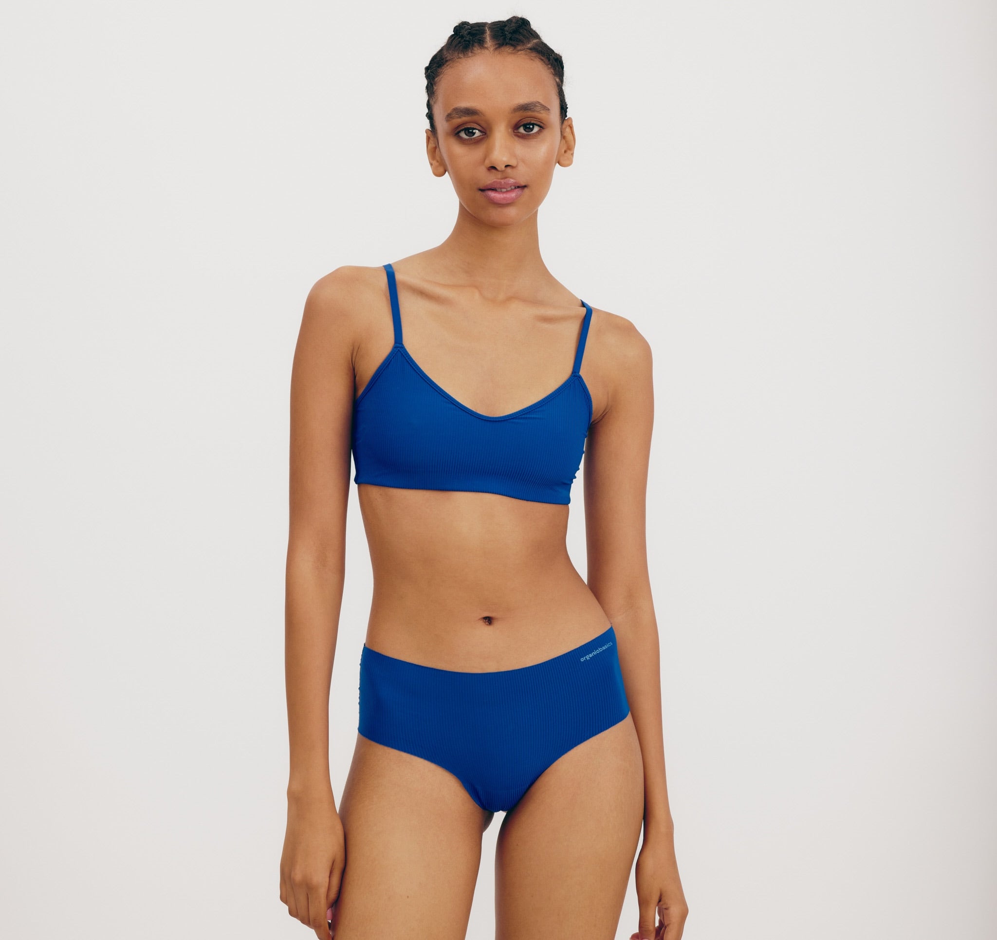 RECYCLED NYLON<br>Naked Rib Hipster