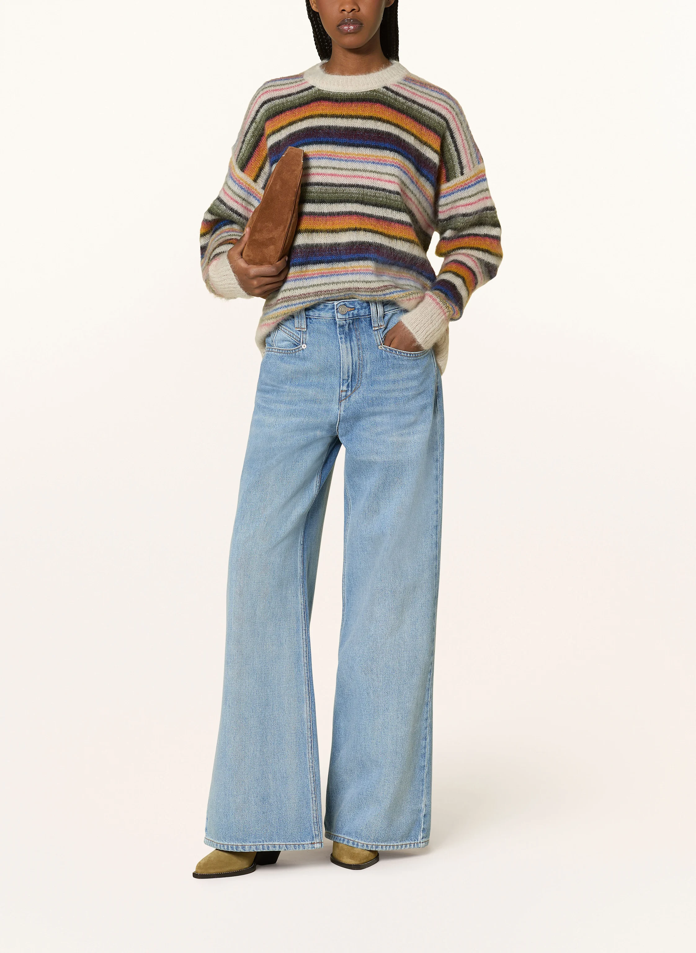 MARANT ÉTOILE Straight Jeans LEMONY