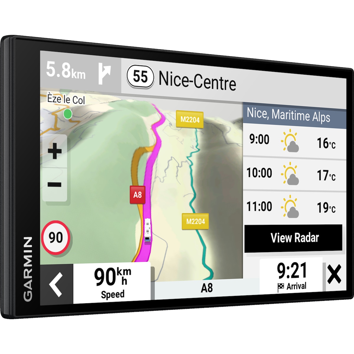 Garmin Camper 795 GPS