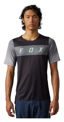 Maillot Manches Courtes Fox Flexair Arcadia Noir