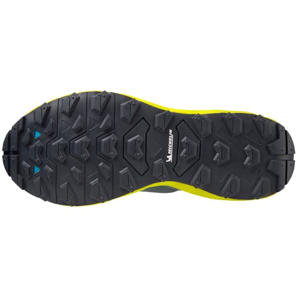 Chaussure trail MIZUNO WAVE DAICHI 7 GHOST GRAY/OMBRE BLUE/BOLT 2 (NEON)