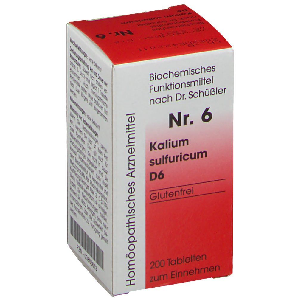 Biochemie 6 Kalium sulfuricum D6 Tabletten