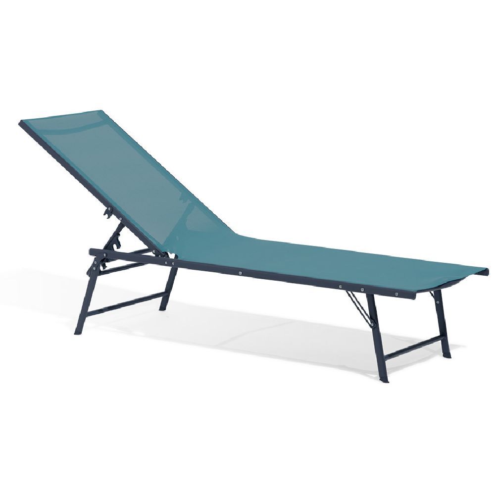 Bain de soleil Dream 5 positions bleu canard