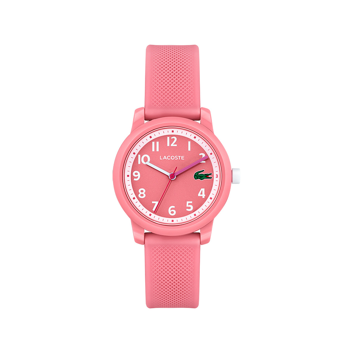 Montre LACOSTE 12.12. Kids enfant bracelet silicone rose