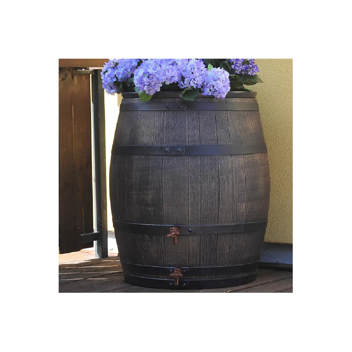 Roto Récupérateur d'eau de pluie 350L avec robinet Barrel