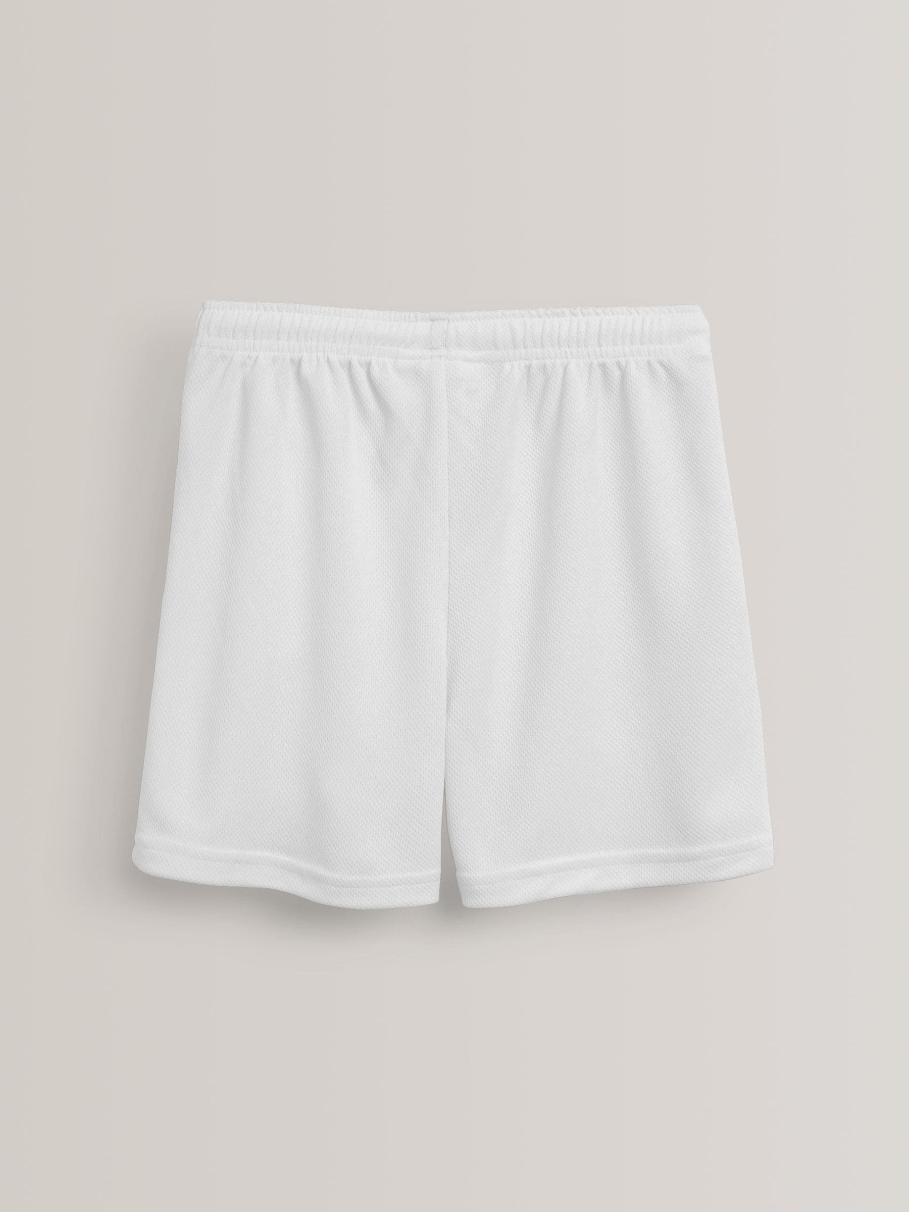 Wit - Sportshort (3-16 jr)