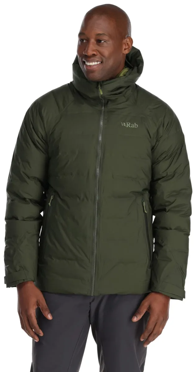 Rab Men's Valiance Waterproof Down Jacket Army
