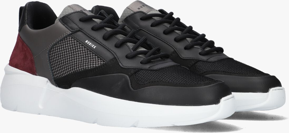 NUBIKK zwarte nubikk lage sneakers roque road wave