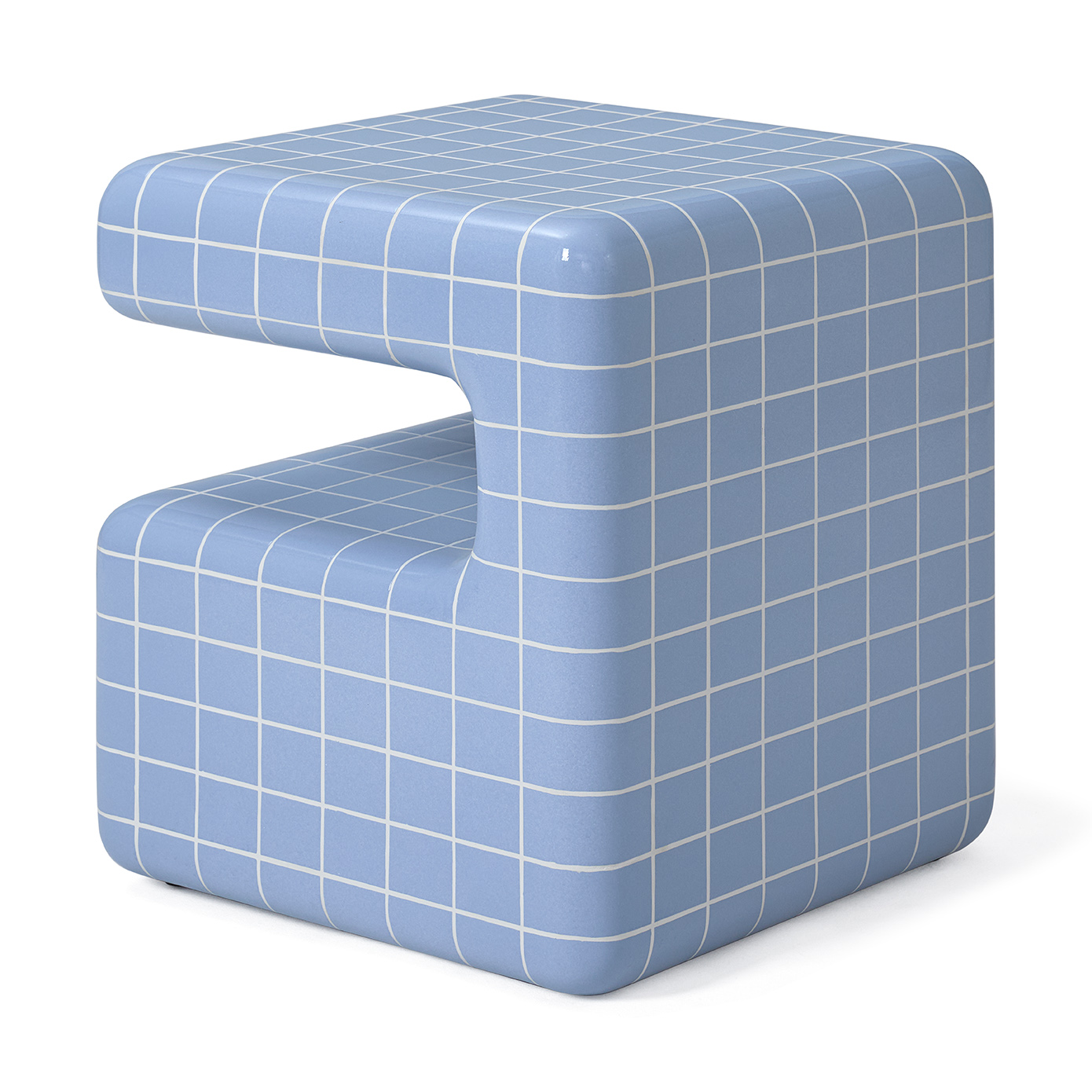 Bijzettafel Takamu Grid cashmere