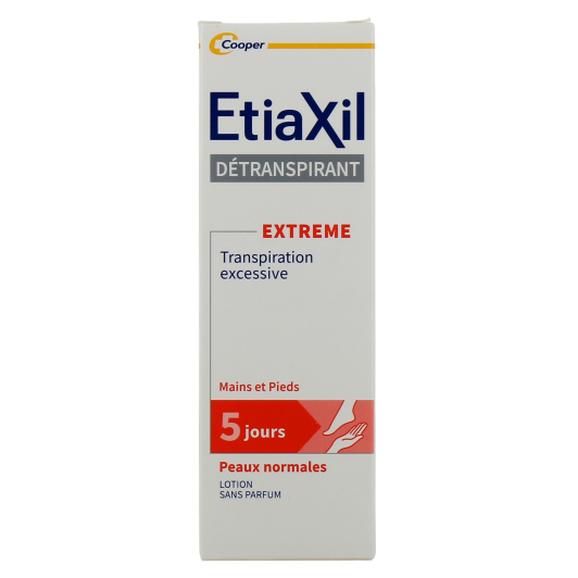 Etiaxil Détranspirant Pieds : transpiration, hyperhidrose plantaire