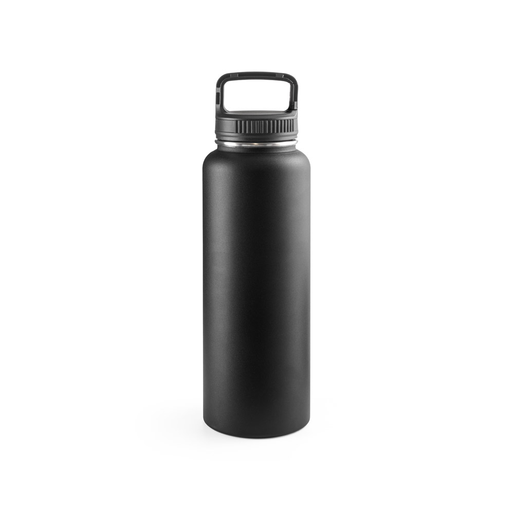 hi!dea 94283 - Bouteille en acier inoxydable recyclé à 90 % d'une grande capacité allant jusqu'à 1200 mL