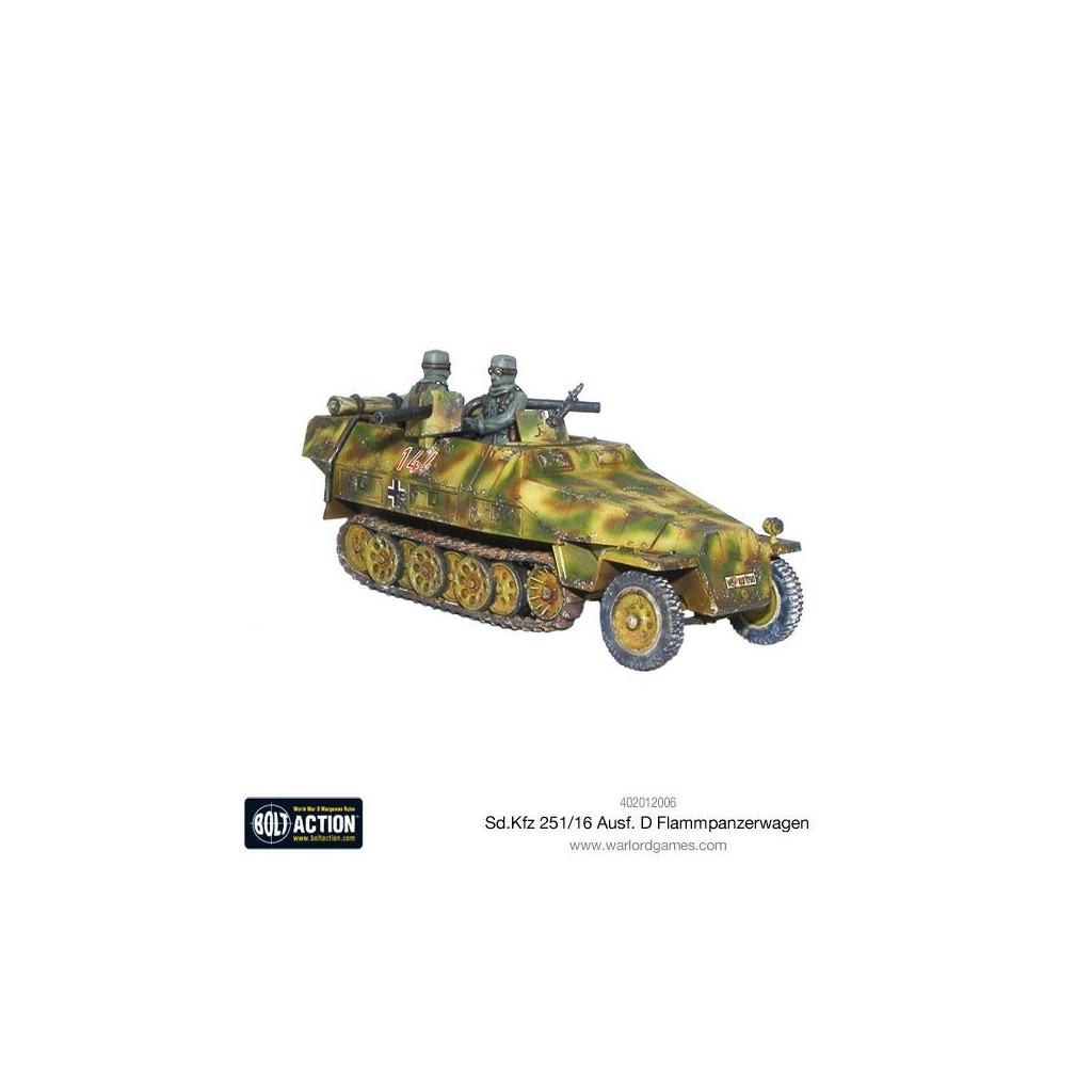 Bolt Action - Sd.Kfz 251/16 Ausf D Flammenpanzerwagen