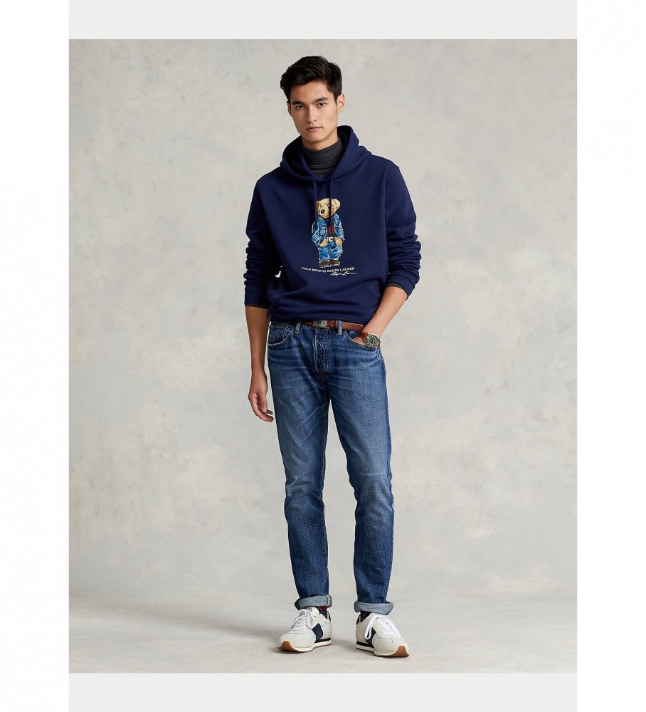 Moletom Ralph Lauren Polo Bear Fleece Azul Marinho