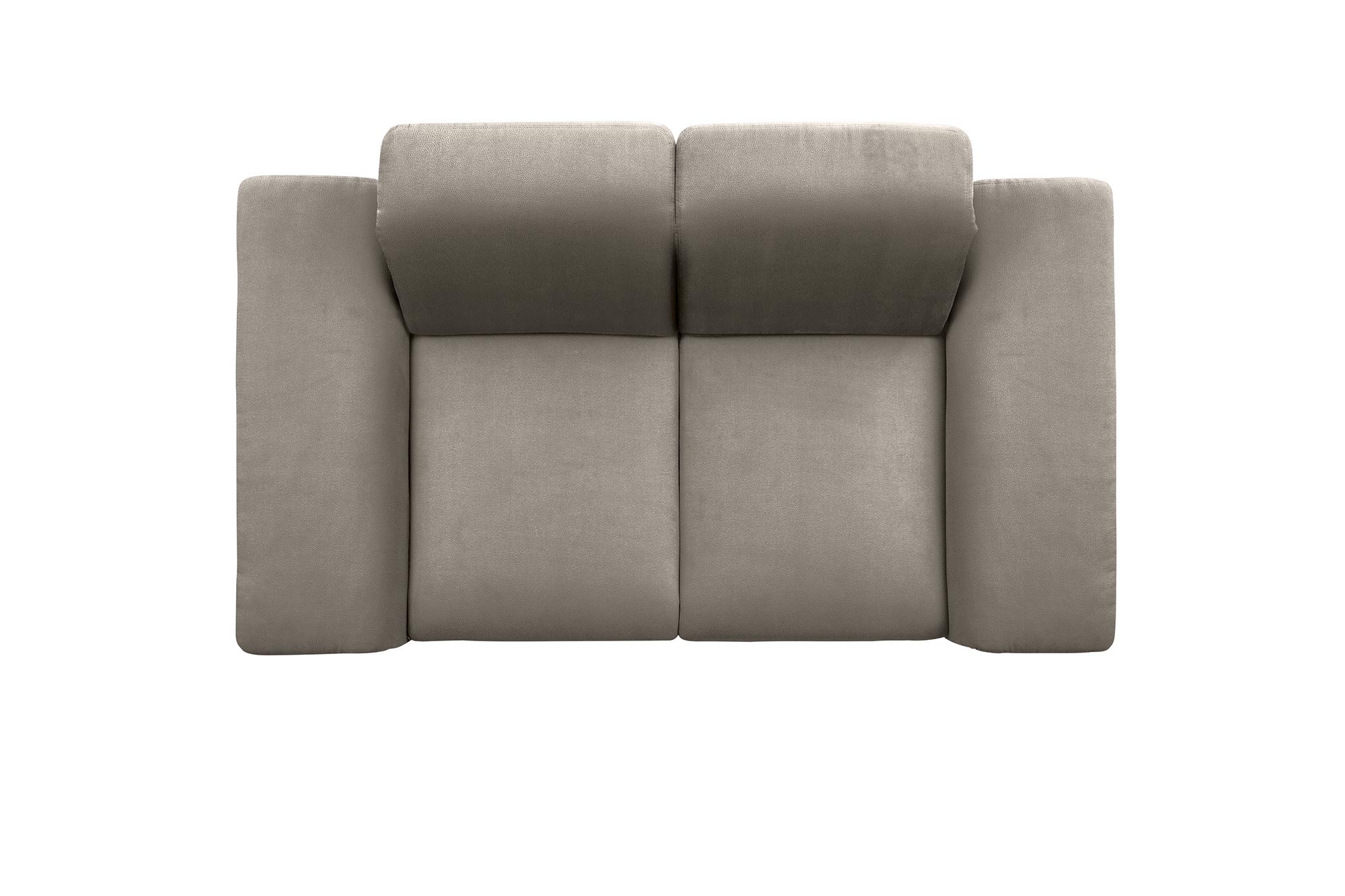 polsterpower 2,5-Sitzer Boxspringsofa - Holiday alu - Basismodell
