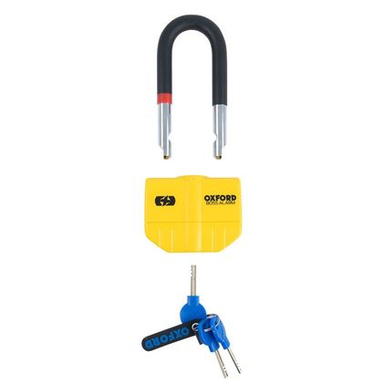 Antivol Oxford Bloque disque OF3 Boss Alarm 14 mm (SRA) Universel - Jaune