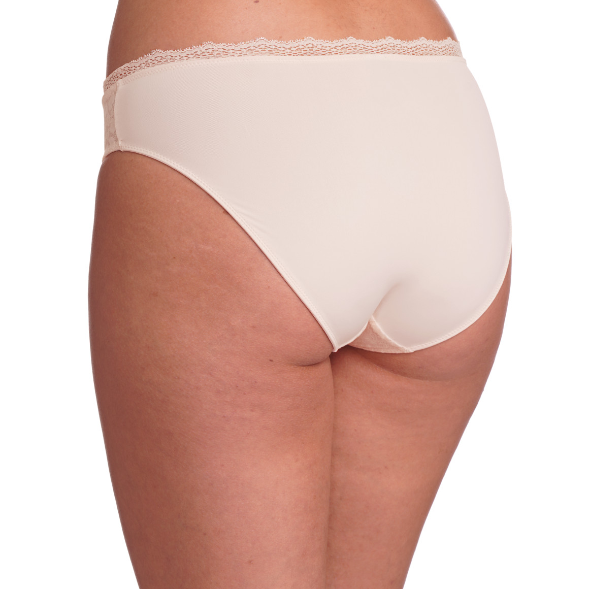 Gina Benotti Damen Slip mit Spitze zartrosa
