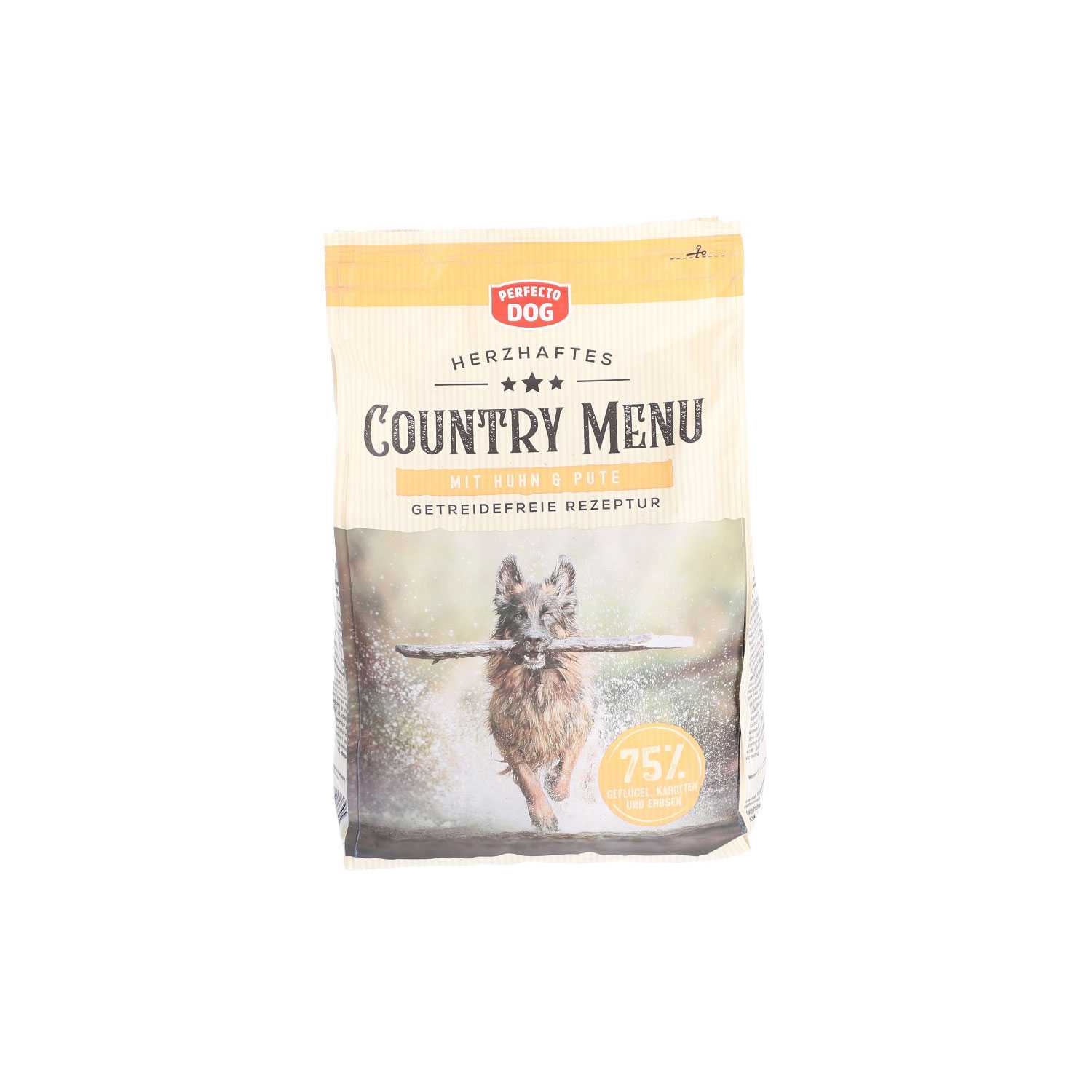 Perfecto Dog Country Menu Huhn Pute Gemüse 2 kg