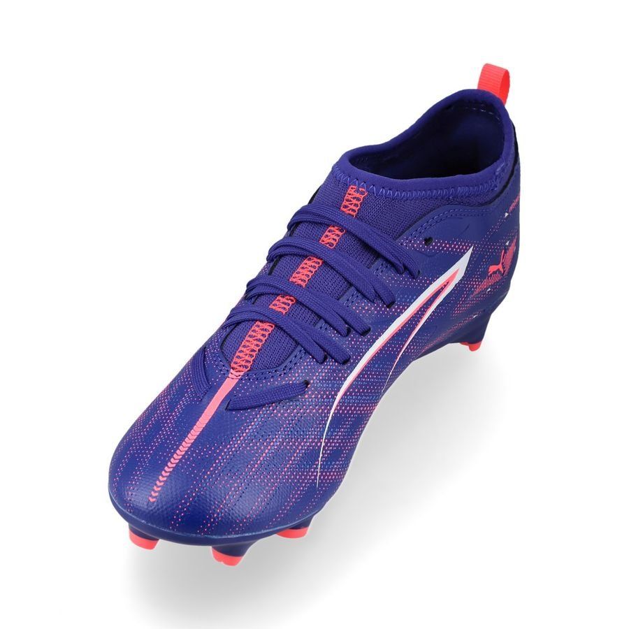 PUMA Ultra 5 Match FG/AG Formula - Lapis Lazuli/Blanc/Crépuscule Enfant