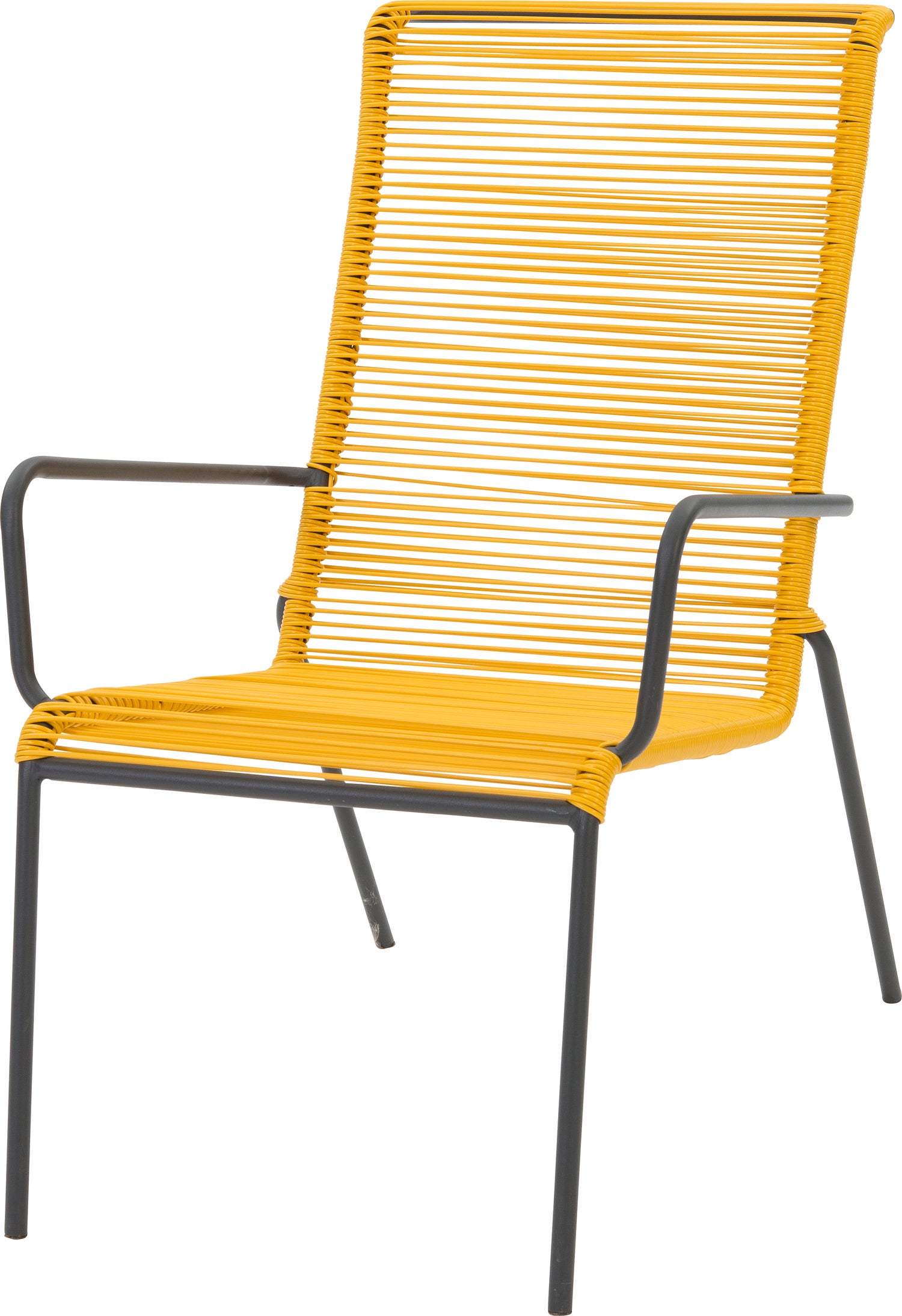Intratuin relaxstoel Steef geel