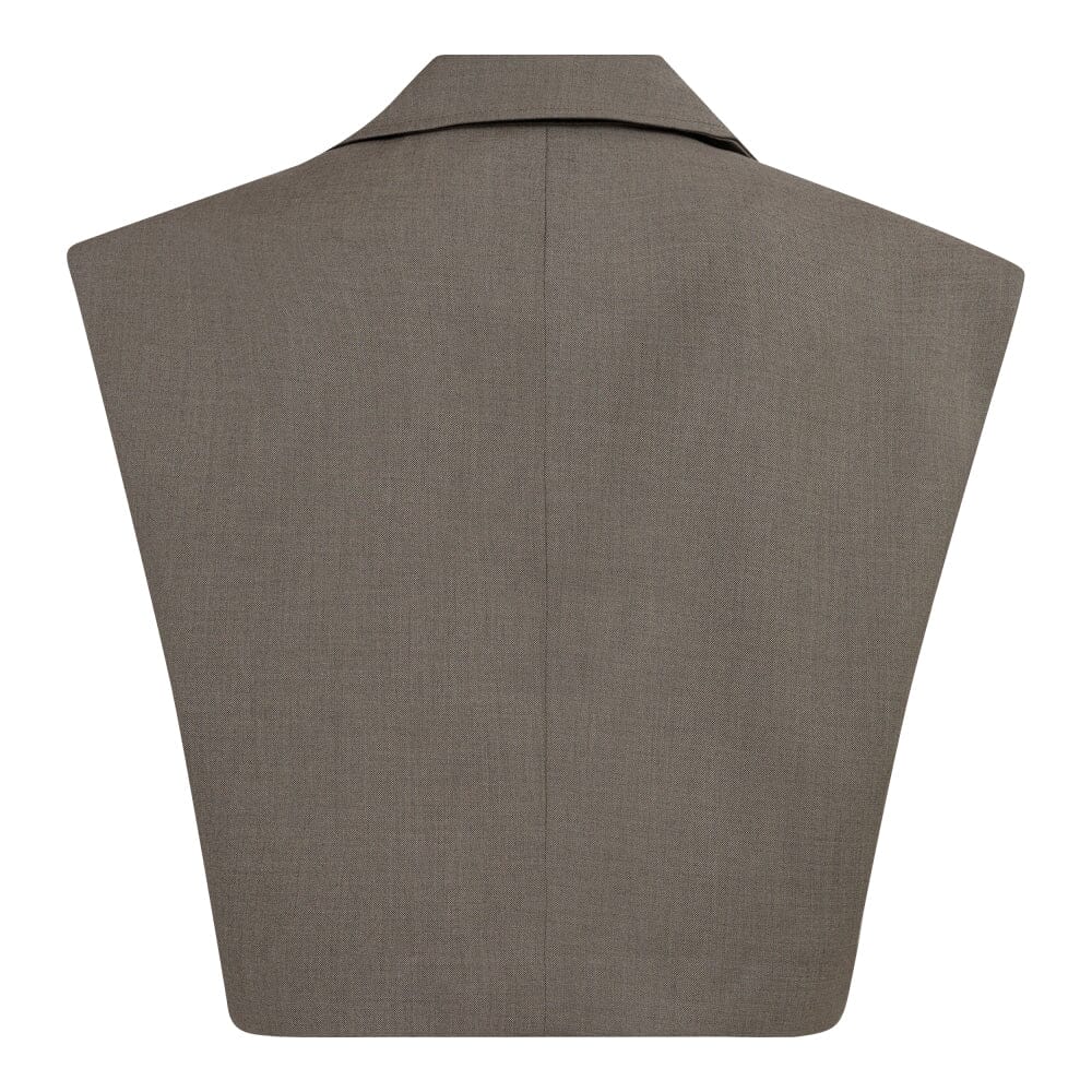Co´Couture Vidacc Crop Waistcoat 30194