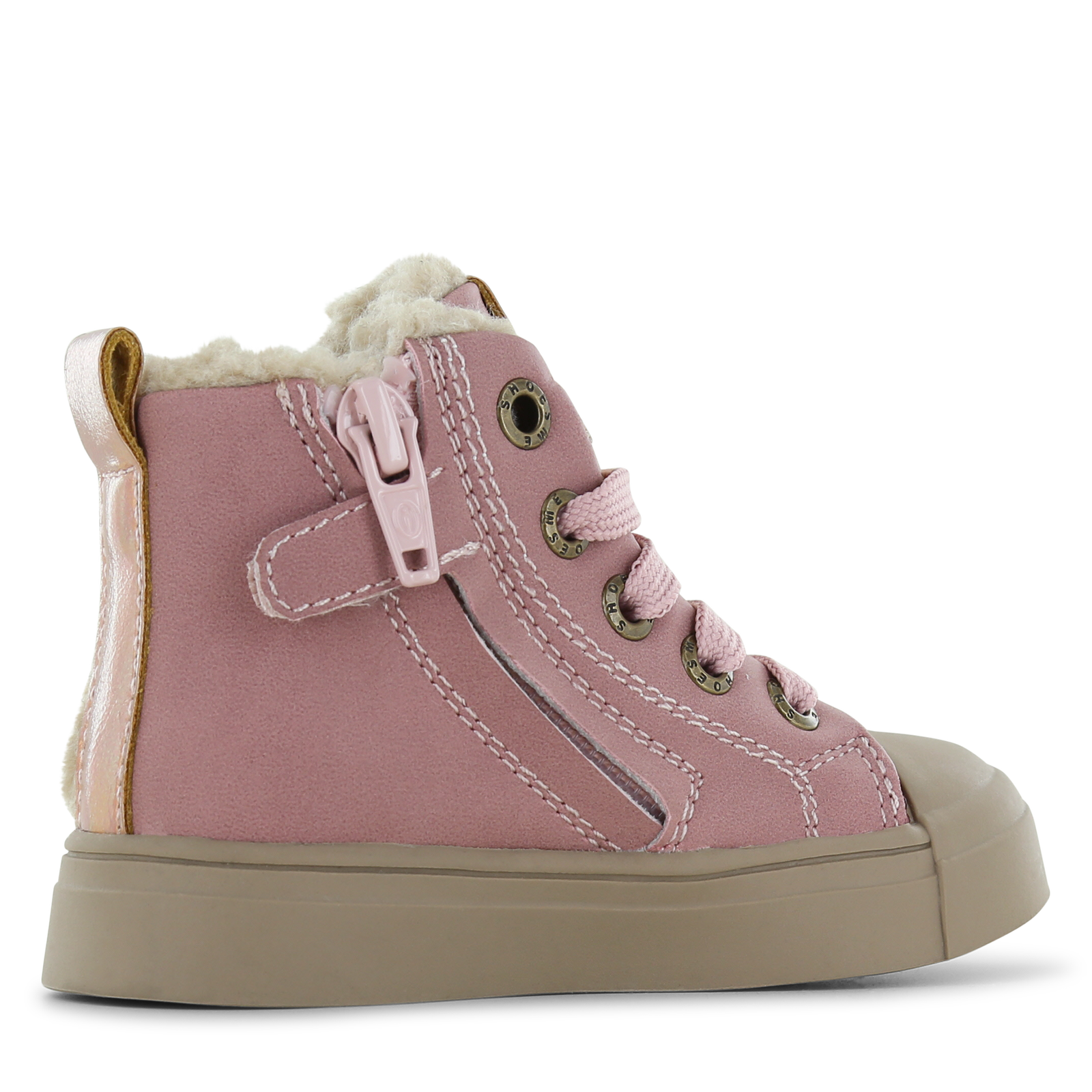 Shoesme rosa Schnürschuhe mit Einhorn