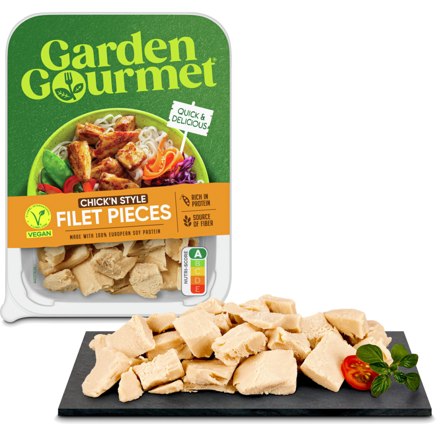 Garden Gourmet vegane Alternative zu Poulet Filet -