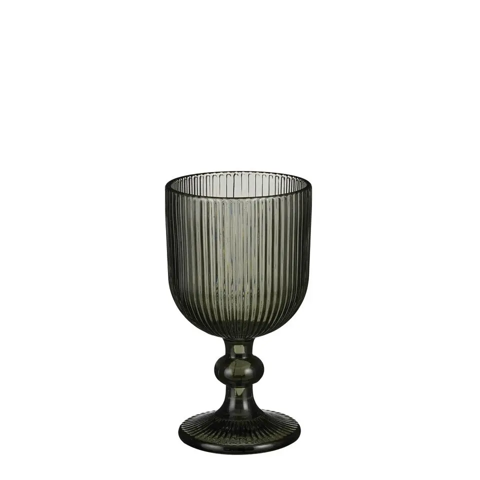 Mica Decorations Merlot Wijnglas - Set van 6 - 250 ml - Grijs