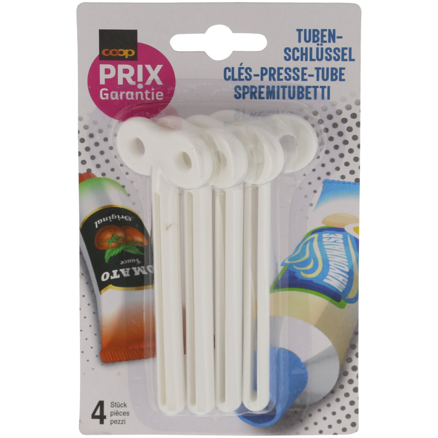 Prix Garantie Tubenschlüssel 4 Stück