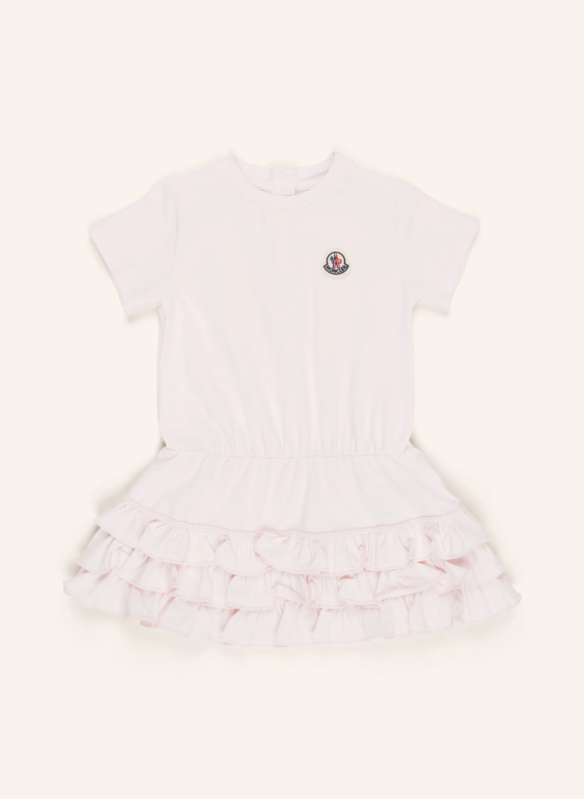 MONCLER enfant Kleid mit Rüschen
